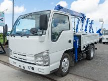 平成19年式いすゞエルフ10尺ボディ タダノZF233HEクレーン付車