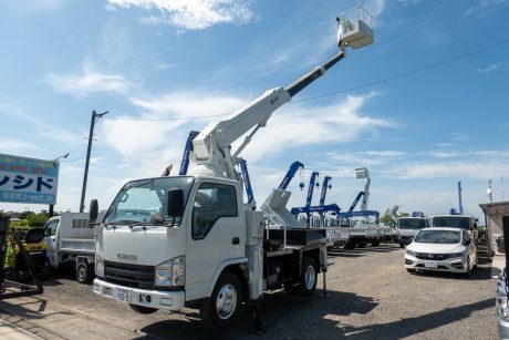 平成20年式いすゞエルフ高所作業車タダノAT121TG