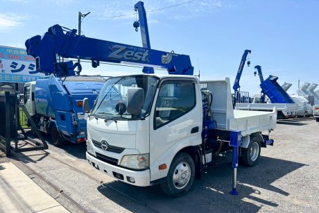 平成24年式日野デュトロ タダノZF234HEクレーン付ダンプ