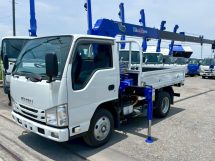 平成29年式いすゞエルフ10尺ショートボディ タダノZR234HEクレーン付車