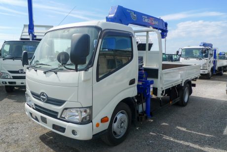 平成30年式日野デュトロ標準ロング タダノZR264HRクレーン付車