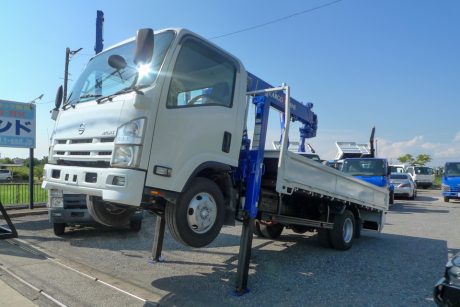 平成21年式日産アトラス超ロング タダノZF294SLセルフクレーン付車