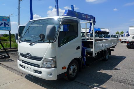 平成27年式日野デュトロワイドロング タダノZR264HRクレーン付車