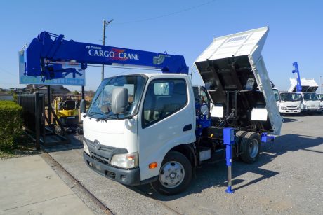 平成23年式日野デュトロ タダノZF234HRクレーン付ダンプ