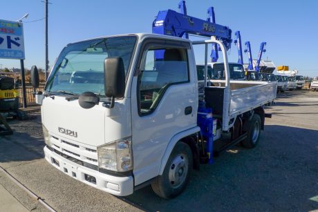平成20年式いすゞエルフセミロング タダノZE233HRクレーン付車