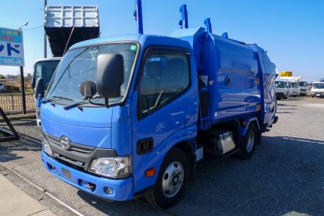 平成29年式日野デュトロプレスパッカー車 モリタ製4.2㎥ 塵芥車